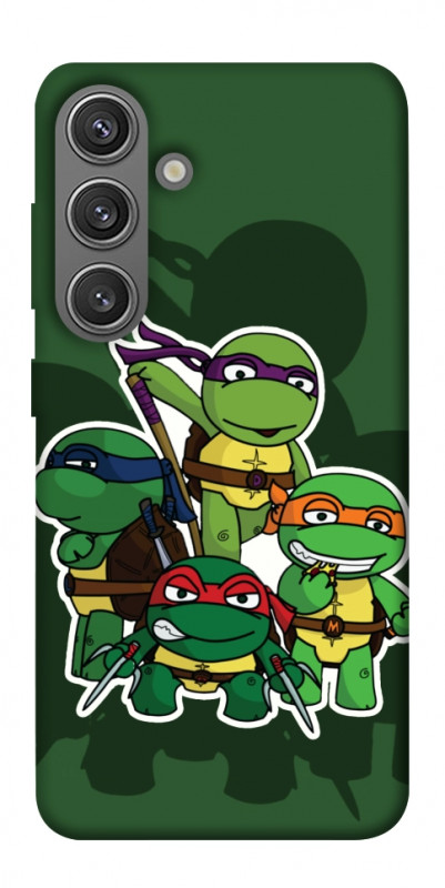 Чехол itsPrint Green turtles для Samsung Galaxy S24+, детские, купить оптом с доставкой