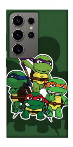 Чохол itsPrint Green turtles для Samsung Galaxy S24 Ultra