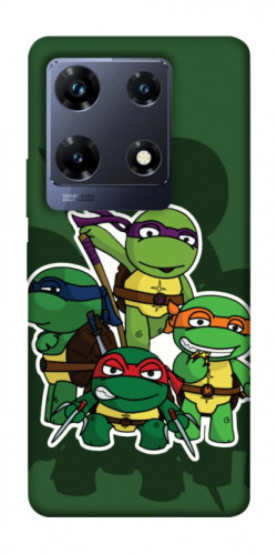 Чехол itsPrint Green turtles для Infinix Note 30 Pro