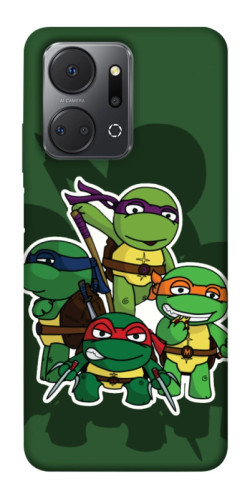 Чехол itsPrint Green turtles для Huawei Honor X7a