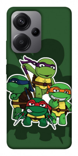 Чехол itsPrint Green turtles для Xiaomi Redmi Note 13 Pro+
