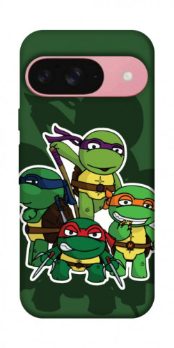 Чехол itsPrint Green turtles для Google Pixel 9