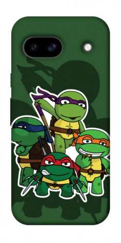 Чехол itsPrint Green turtles для Google Pixel 8a