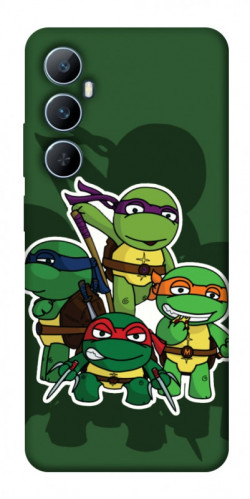 Чехол itsPrint Green turtles для Realme C65 4G