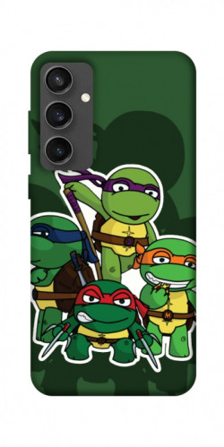 Чехол itsPrint Green turtles для Samsung Galaxy S24 FE