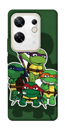 Чехол itsPrint Green turtles для Infinix Zero 30 4G