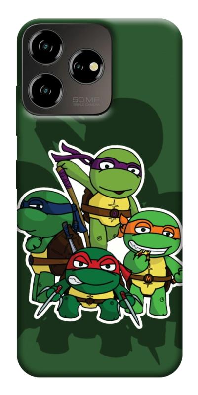 Чехол itsPrint Green turtles для ZTE Blade V50 Desing 4G, детские, купить оптом с доставкой
