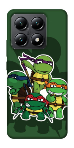 Чехол itsPrint Green turtles для Xiaomi 14T