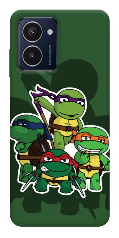 Чехол itsPrint Green turtles для HMD Pulse Pro, детские, купить оптом с доставкой