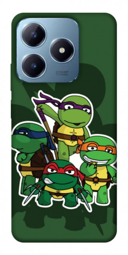 Чехол itsPrint Green turtles для Realme C63 4G