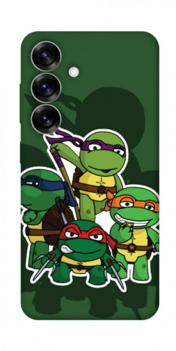 Чохол itsPrint Green turtles для Samsung Galaxy S25+
