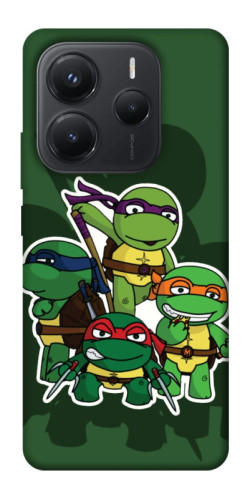 Чехол itsPrint Green turtles для Xiaomi Redmi Note 14 5G