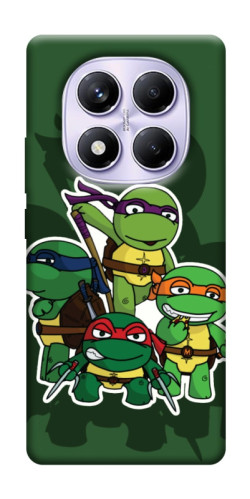 Чехол itsPrint Green turtles для Xiaomi Poco X7