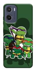 Чехол itsPrint Green turtles для Motorola Moto G05