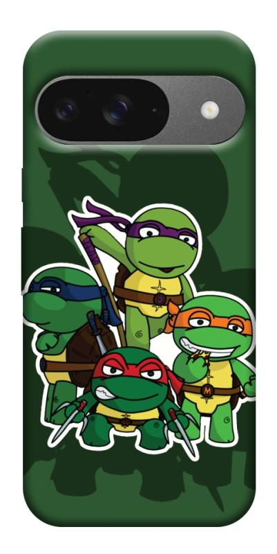 Чохол itsPrint Green turtles для Google Pixel 10, дитячі, купити оптом з доставкою