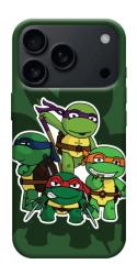 Чехол itsPrint Green turtles для Apple iPhone 17 Pro (6.3")