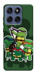 Чехол itsPrint Green turtles для Motorola Edge 60 Fusion