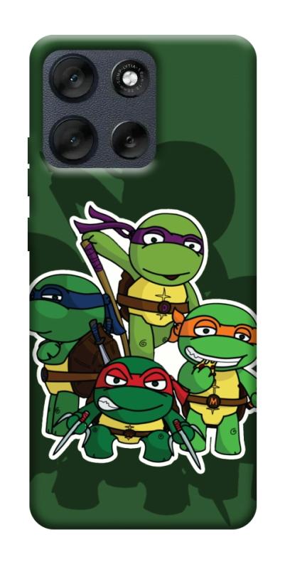 Чехол itsPrint Green turtles для Motorola Moto G56 5G, детские, купить оптом с доставкой