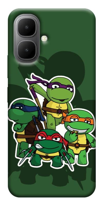 Чехол itsPrint Green turtles для Infinix Smart 10, детские, купить оптом с доставкой