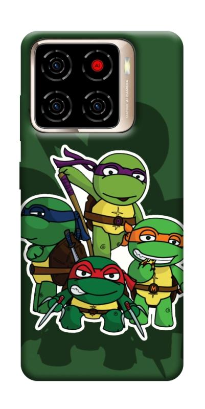 Чехол itsPrint Green turtles для ZTE Blade A56, детские, купить оптом с доставкой