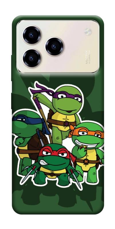 Чехол itsPrint Green turtles для ZTE Blade A76, детские, купить оптом с доставкой