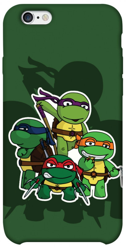 Чехол itsPrint Green turtles для Apple iPhone 6/6s (4.7"), детские, купить оптом с доставкой
