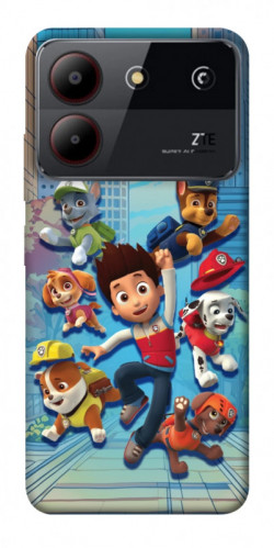 Чехол itsPrint Патруль для ZTE Blade A54 4G