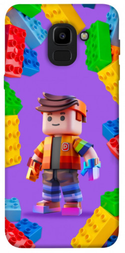 Чехол itsPrint Colorful constructor для Samsung J600F Galaxy J6 (2018)