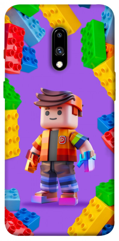 Чехол itsPrint Colorful constructor для OnePlus 7, детские, купить оптом с доставкой