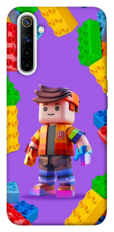 Чехол itsPrint Colorful constructor для Realme 6, детские, купить оптом с доставкой
