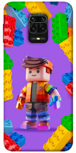 Чехол itsPrint Colorful constructor для Xiaomi Redmi Note 9s / Note 9 Pro / Note 9 Pro Max