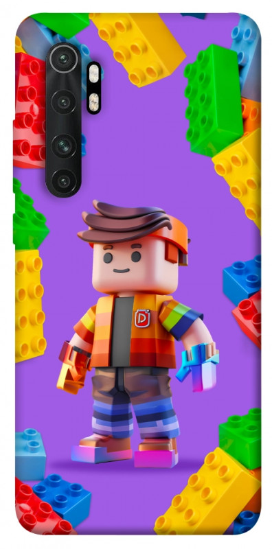 Чехол itsPrint Colorful constructor для Xiaomi Mi Note 10 Lite, детские, купить оптом с доставкой
