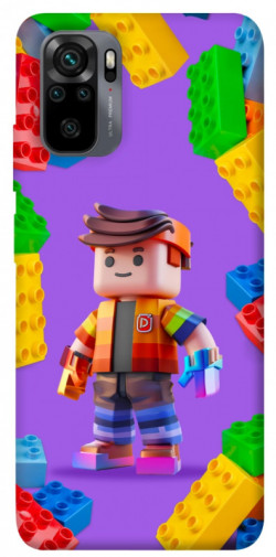 Чехол itsPrint Colorful constructor для Xiaomi Redmi Note 10 / Note 10s