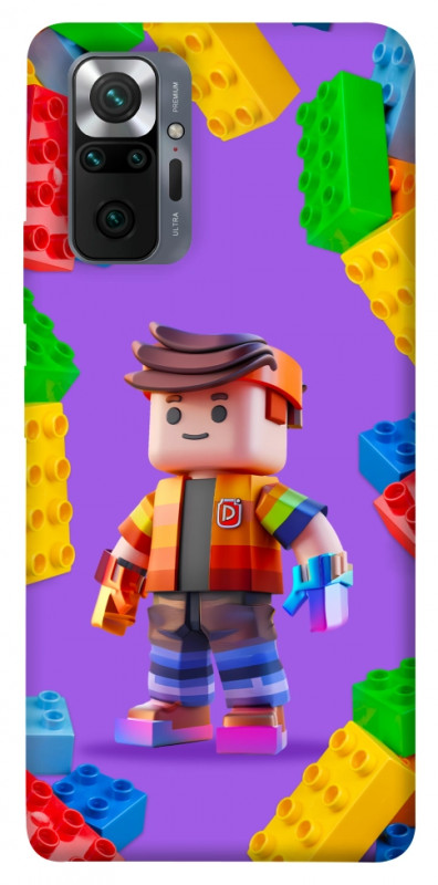Чехол itsPrint Colorful constructor для Xiaomi Redmi Note 10 Pro, детские, купить оптом с доставкой