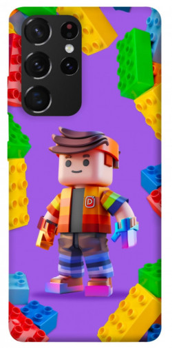 Чехол itsPrint Colorful constructor для Samsung Galaxy S21 Ultra