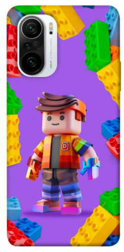 Чехол itsPrint Colorful constructor для Xiaomi Redmi K40 / K40 Pro / K40 Pro+ / Poco F3