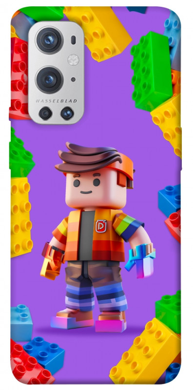 Чехол itsPrint Colorful constructor для OnePlus 9 Pro, детские, купить оптом с доставкой