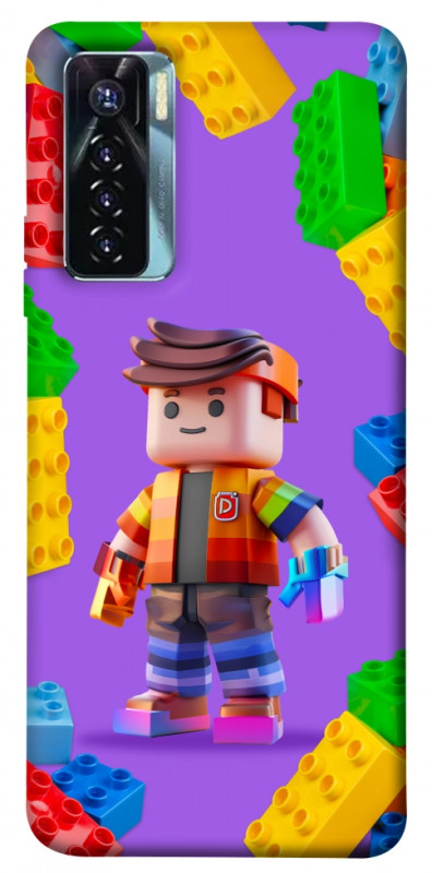 Чехол itsPrint Colorful constructor для TECNO Camon 17 Pro, детские, купить оптом с доставкой