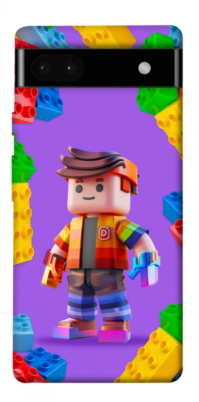 Чехол itsPrint Colorful constructor для Google Pixel 6a, детские, купить оптом с доставкой