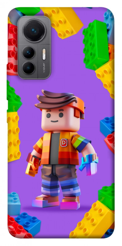 Чехол itsPrint Colorful constructor для Xiaomi 12 Lite, детские, купить оптом с доставкой