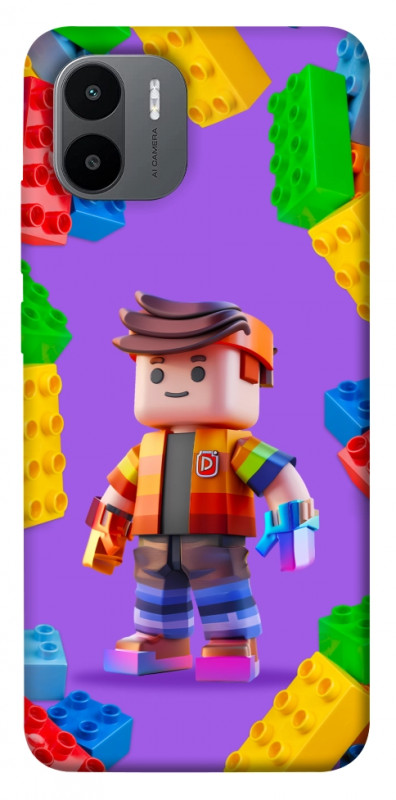 Чехол itsPrint Colorful constructor для Xiaomi Redmi A1 / A2, детские, купить оптом с доставкой
