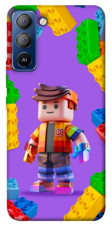 Чехол itsPrint Colorful constructor для TECNO Pop 5 LTE, детские, купить оптом с доставкой