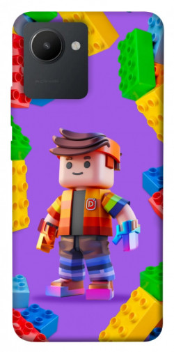 Чехол itsPrint Colorful constructor для Realme C30