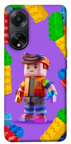 Чехол itsPrint Colorful constructor для Oppo A58 4G