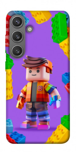 Чехол itsPrint Colorful constructor для Samsung Galaxy S24