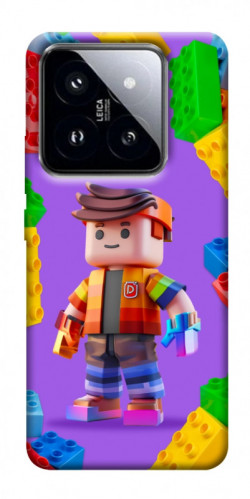 Чехол itsPrint Colorful constructor для Xiaomi 14 Pro