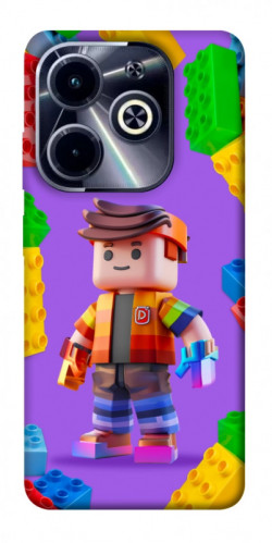 Чехол itsPrint Colorful constructor для Infinix Hot 40i