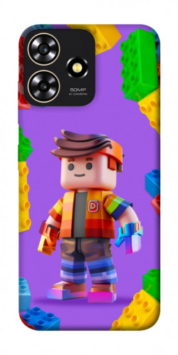 Чехол itsPrint Colorful constructor для ZTE Blade A73 4G