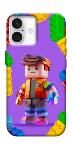 Чохол itsPrint Colorful constructor для Apple iPhone 16 (6.1")