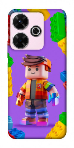 Чехол itsPrint Colorful constructor для Xiaomi Redmi 13 4G / Poco M6 4G